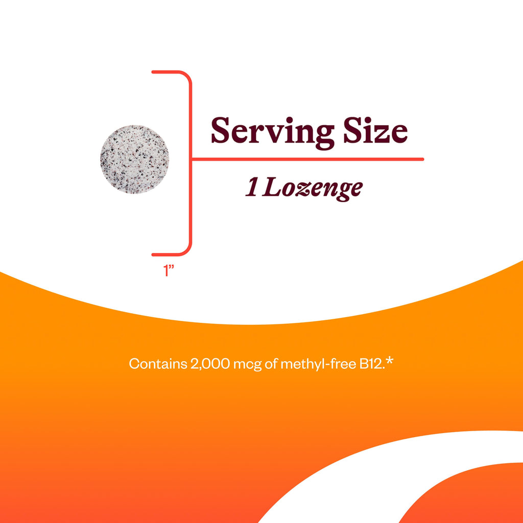 Seeking Health Hydroxo B12 Lozenges 2000 mcg | Energy & Methylation Support