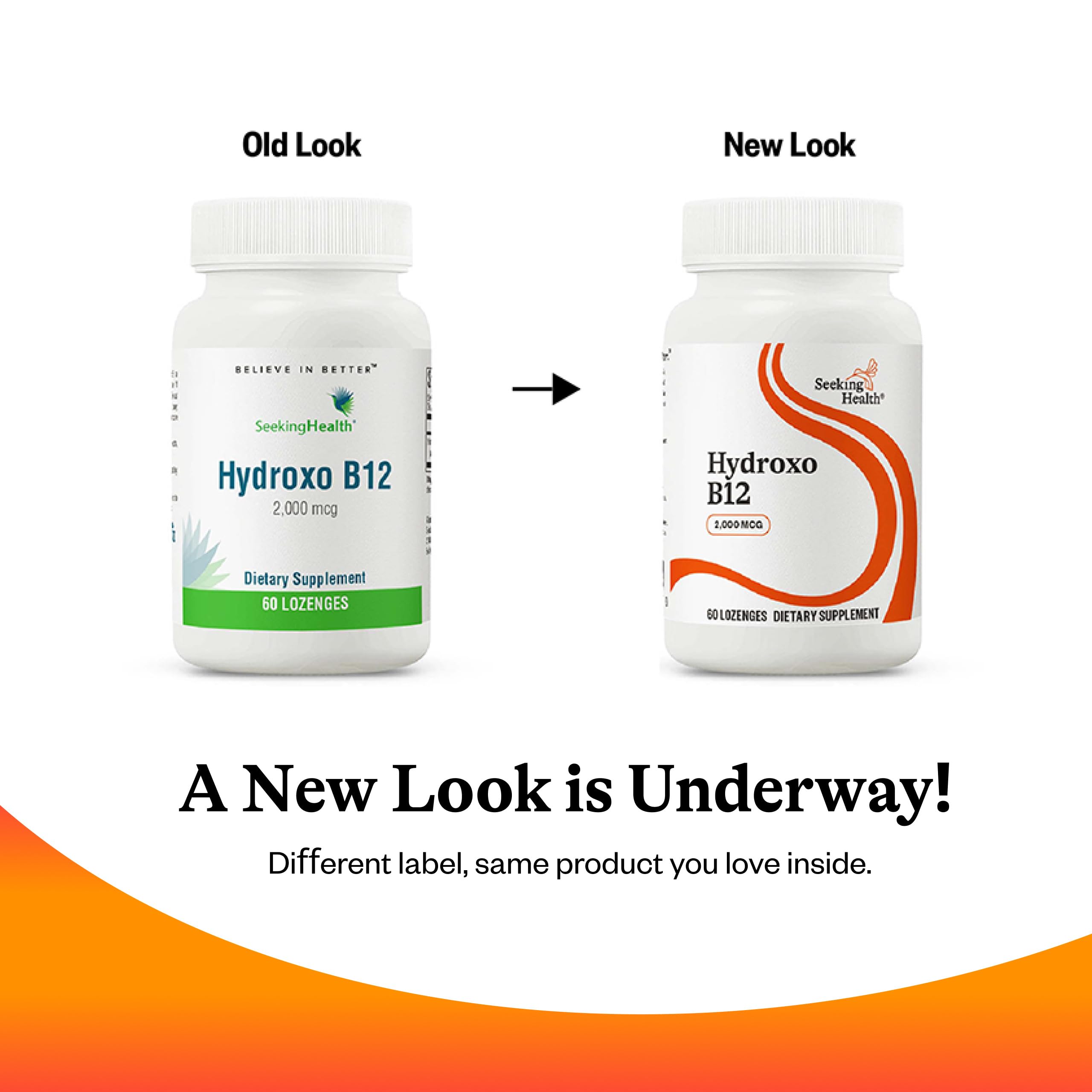 Seeking Health Hydroxo B12 Lozenges 2000 mcg | Energy & Methylation Support