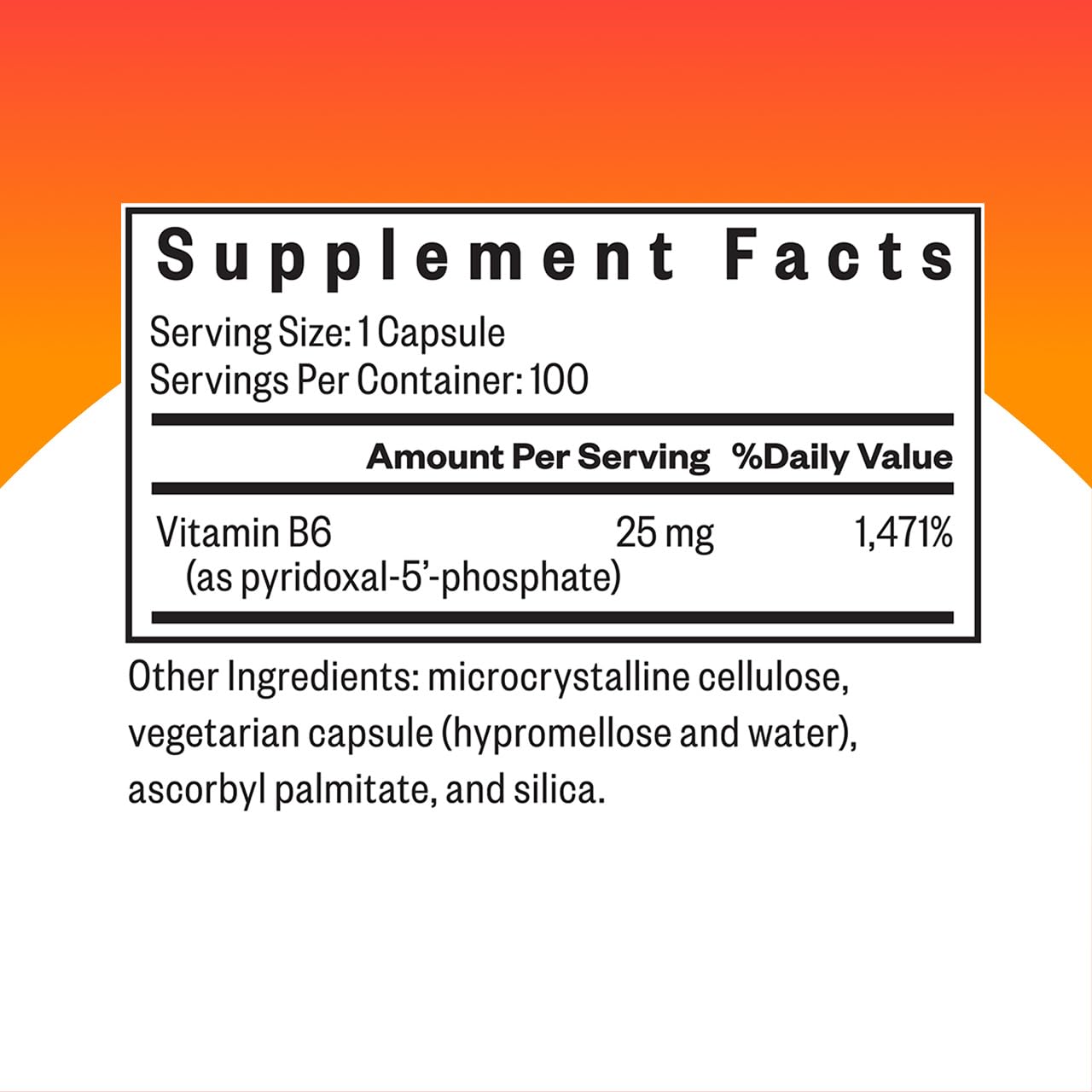 Seeking Health P-5-P (Pyridoxal 5-Phosphate) – Immune Support & Metabolism (Vitamin B6-25) 100 Capsules