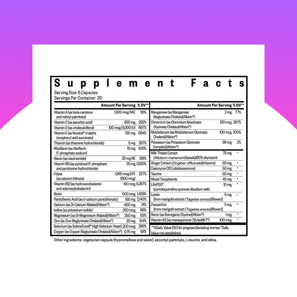 Seeking Health Optimal Prenatal Methyl-Free Folate + B12 | Pregnancy Support | Vegetarian (180 Capsules)