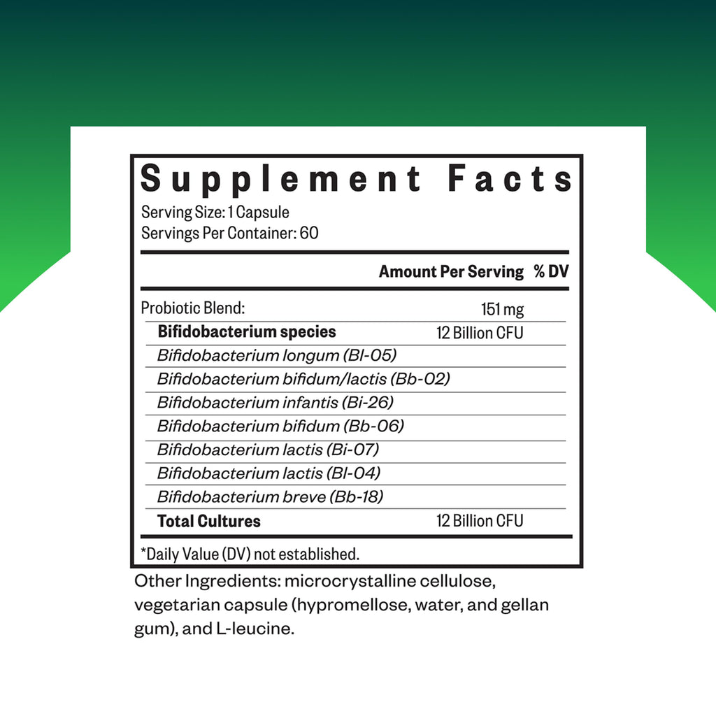 Seeking Health ProBiota Bifidobacterium — 60 Capsule Probiotic (Bifido-Only) – Vegan