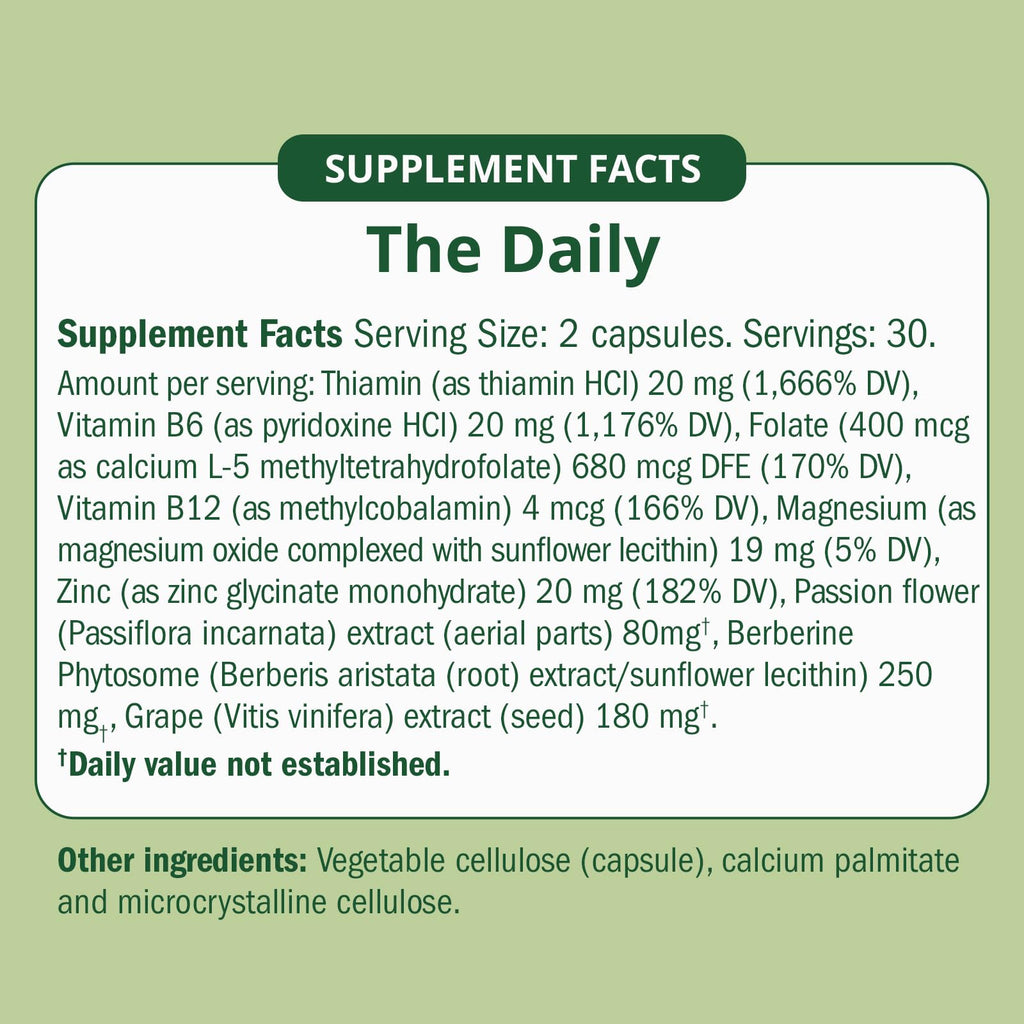 Semaine Daily Hormone Balance – Vegan Capsule for Clearer Skin, Balanced M moods & Deeper Sleep (60 ct)