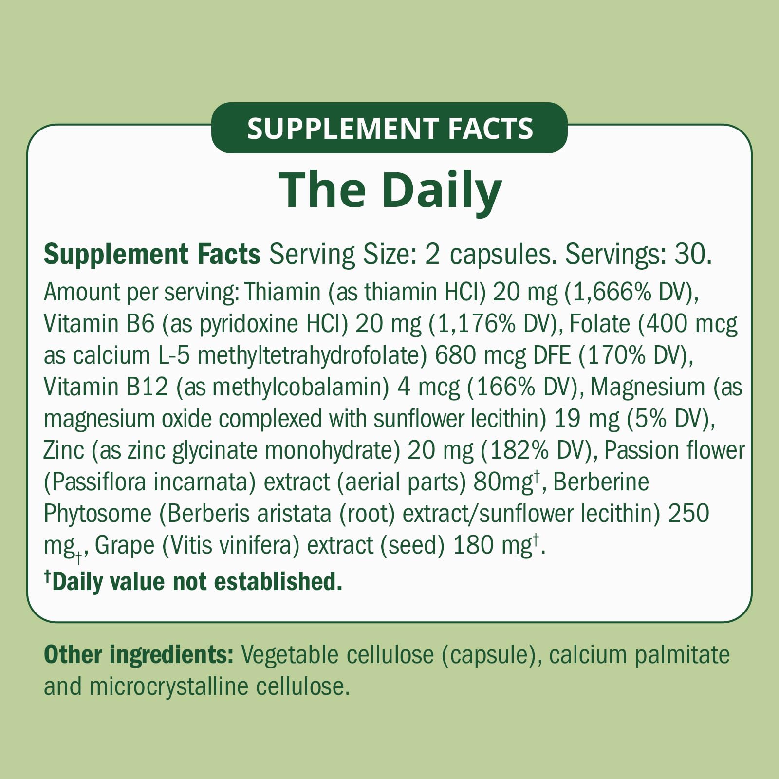 Semaine Daily Hormone Balance – Vegan Capsule for Clearer Skin, Balanced M moods & Deeper Sleep (60 ct)