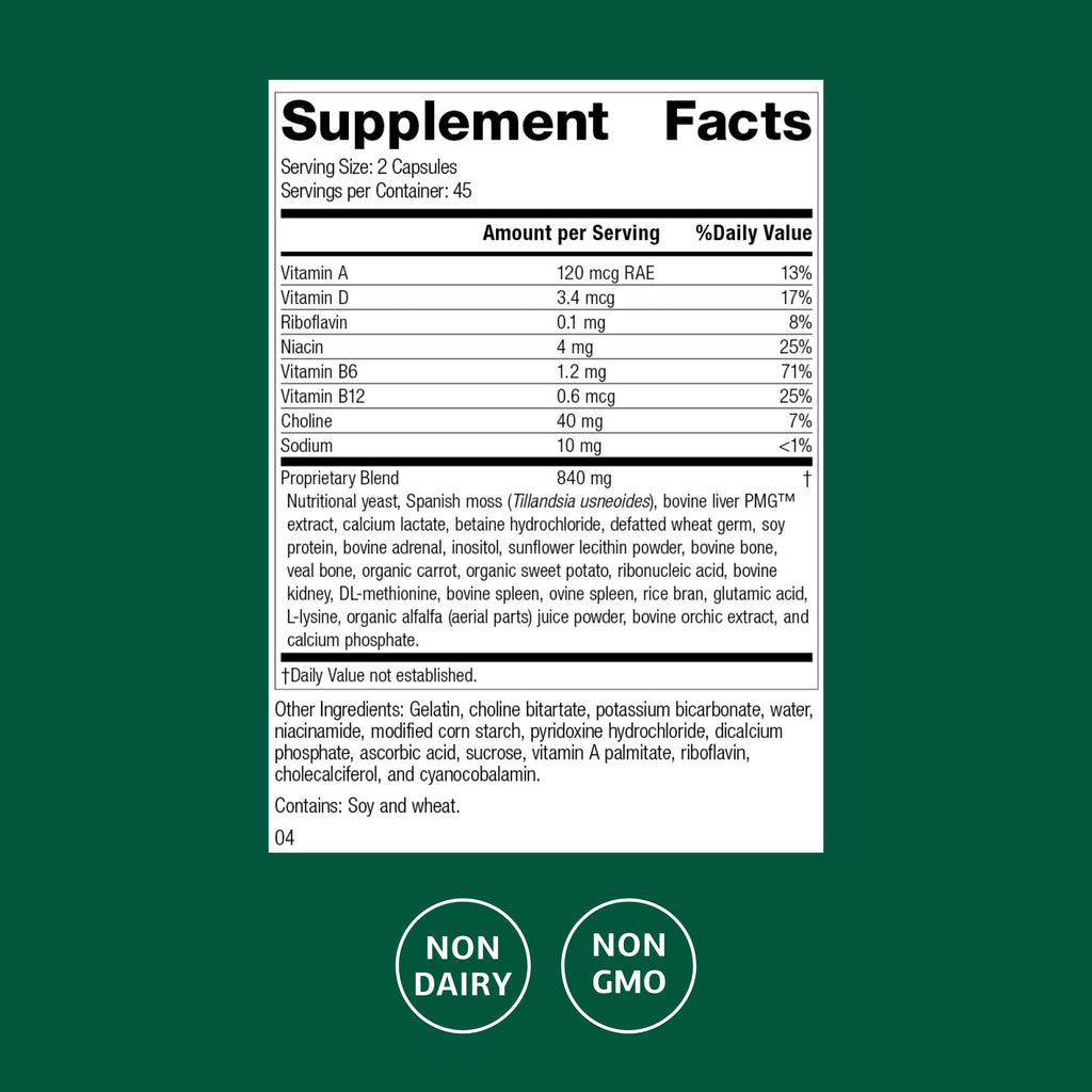 Standard Process Senaplex - Nervous System Support, Brain Health | 90 Capsules