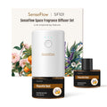 SenseFlow SF101 Waterless Ultrasonic Diffuser – 100% Plant-Based, 120-Day Freshness