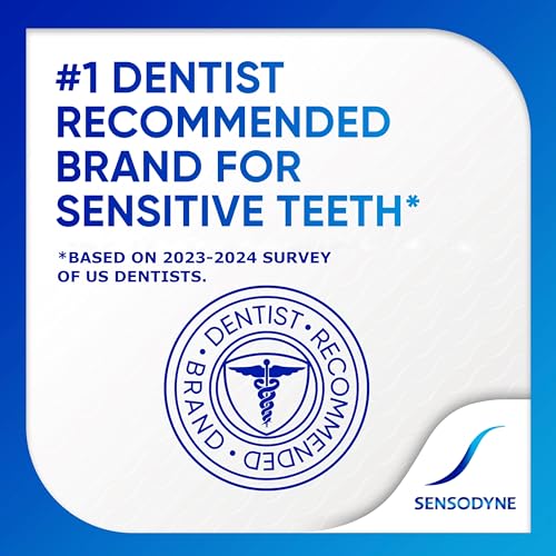 Sensodyne Repair and Protect Whitening Toothpaste – Sensitivity Relief & Cavity Protection (3.4 oz, Pack of 2)