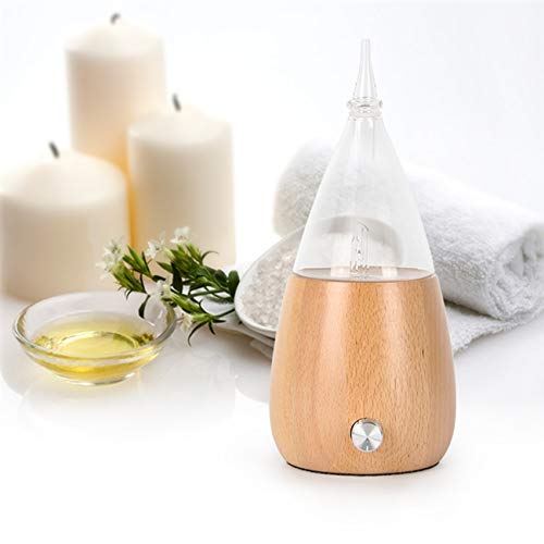 Serenity Namaste Nebulizing Diffuser – Waterless, Heat-Free Aromatherapy in Wood & Glass