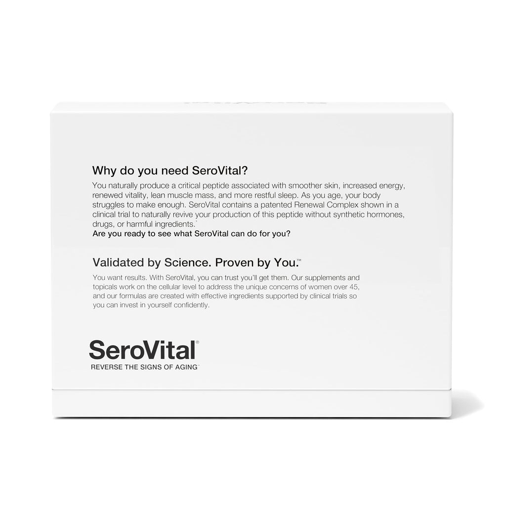 Serovital Rapid Dissolve Powder – Women’s Anti-Aging, Energy & Sleep | 30 Day Fruit Punch