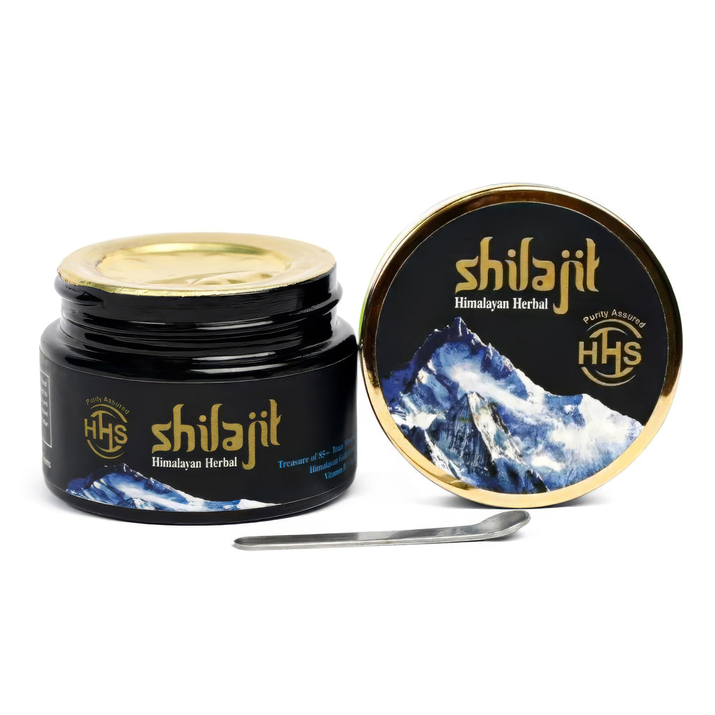 Premium Himalayan Shilajit Resin – Lab-Tested Fulvic Acid & Mineral Complex, 30g Jar