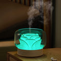 SEVEYEE 500ml Aromatherapy Diffuser for Large Rooms – White, 24H Run, Auto Off, 7 Color Lights