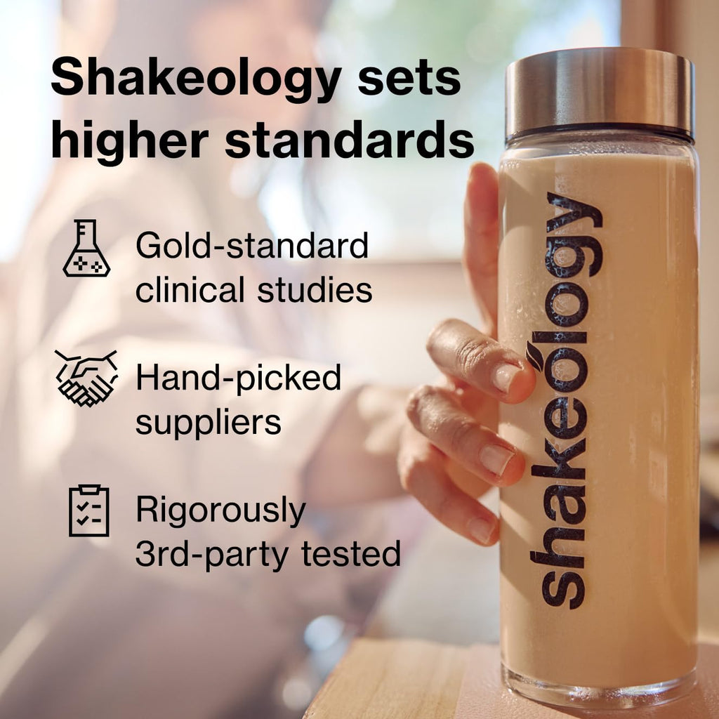 Shakeology 0g Added Sugar Plant-Based Protein Powder with Vitamins & Minerals – Gluten-Free Chocolate Shake, 30 Servings