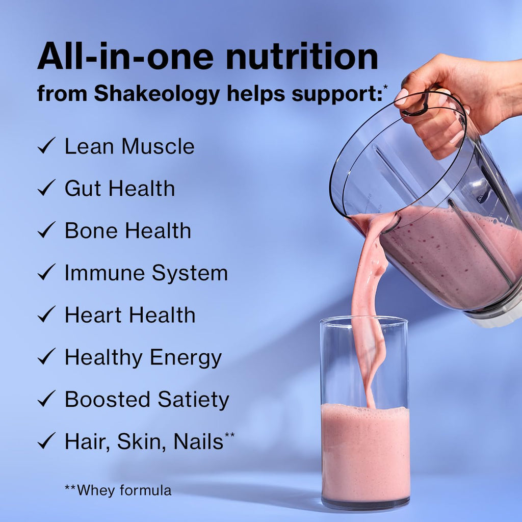 Shakeology 0g Added Sugar Plant-Based Protein Powder with Vitamins & Minerals – Gluten-Free Chocolate Shake, 30 Servings