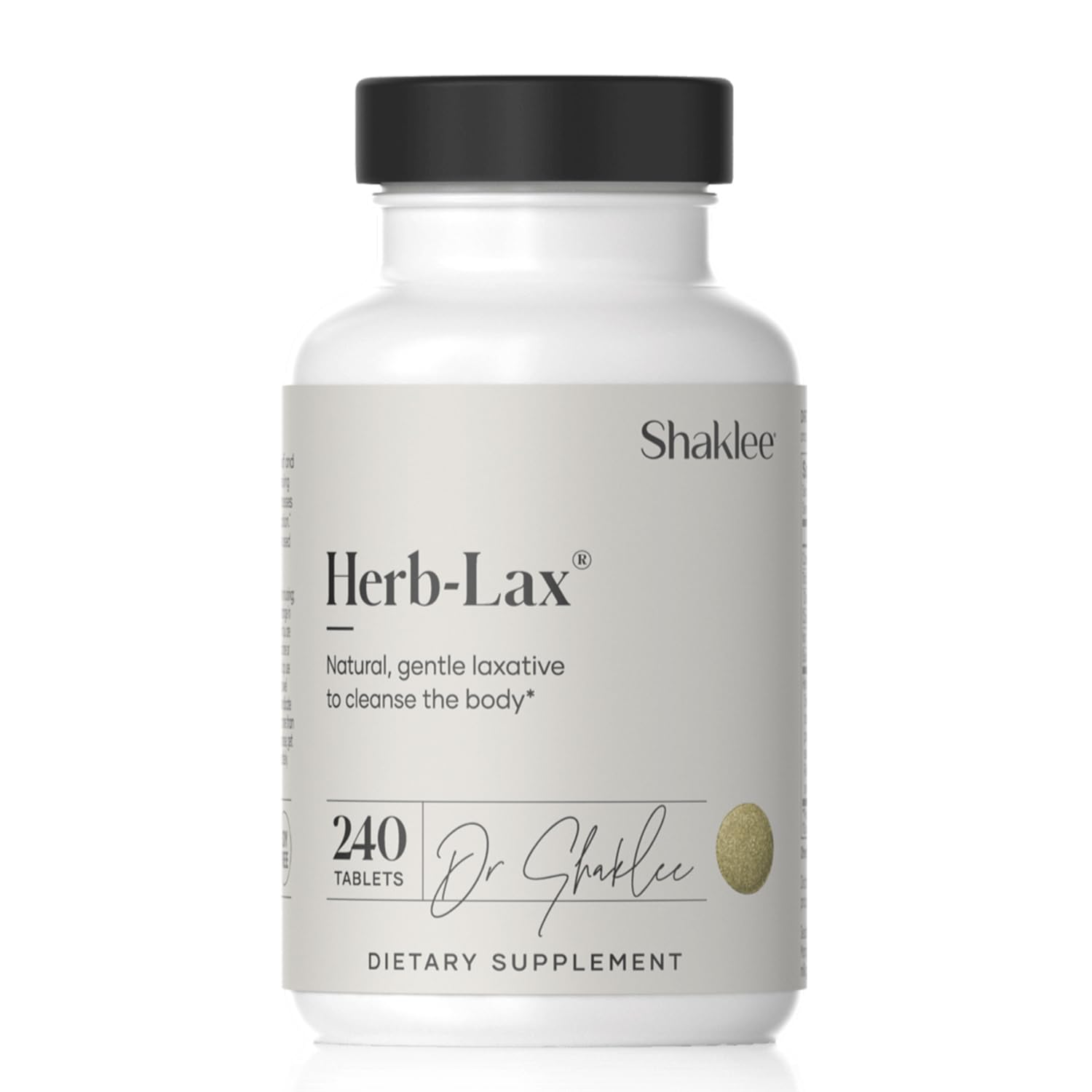 Shaklee Herb-Lax Gentle Laxative – Herbal Senna Blend (240 Tablets)