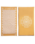 ShaktiMat Classic Acupressure Mat, Yellow – Light Intensity | Relieves Stress & Tension, Promotes Relaxation & Focus | Similar to Acupuncture, No Needles Required | FSA/HSA Eligible