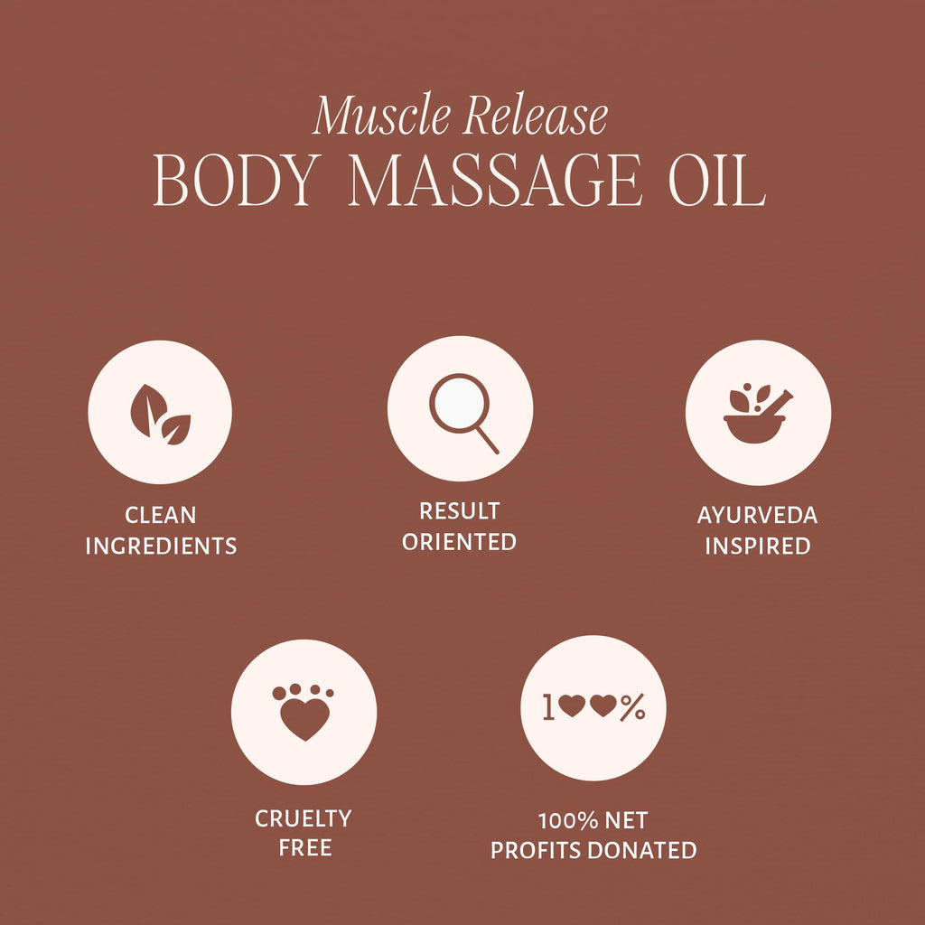 Shankara Body Massage Oil – Muscle Relief with Lavender & Arnica (30ml)