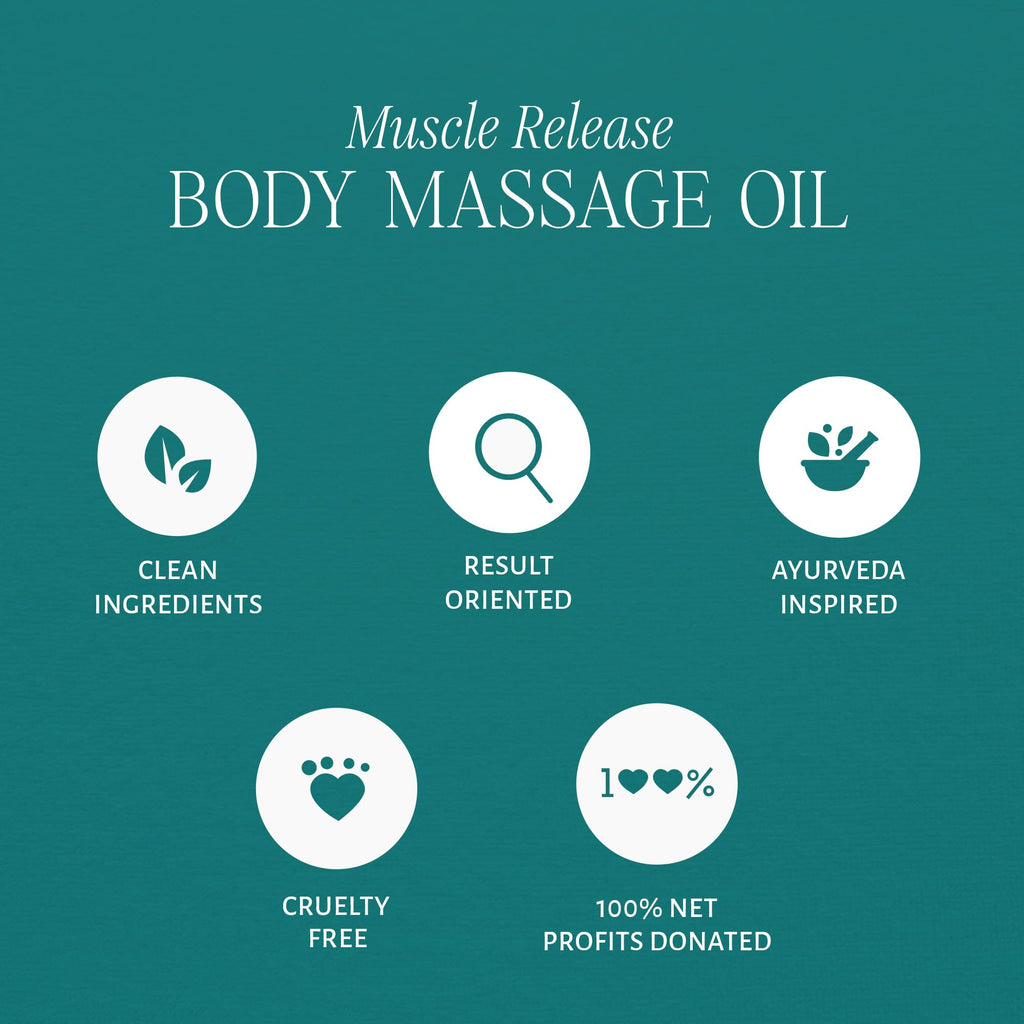 Shankara Massage Oil for Sore Muscle Relief – Lavender & Arnica (100 ml)