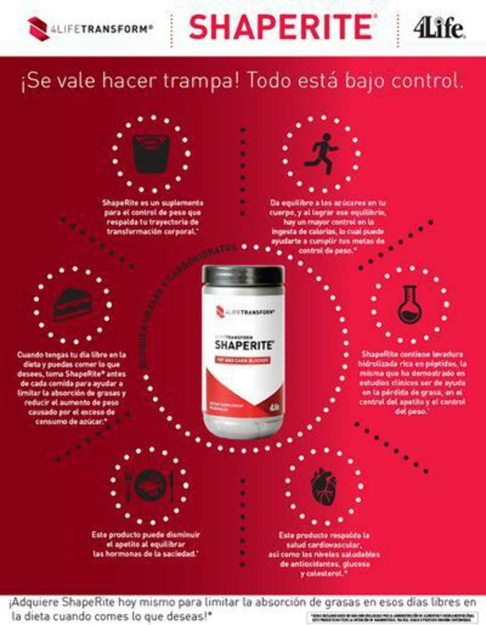 4Life ShapeRite - 90 Capsules | Metabolism & Appetite Support