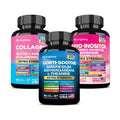 She Shines Set - Ultimate Women's All-in-One Supplement with Corti-Soothe, Myo-Inositol, Collagen & Extra Strength Ingredients