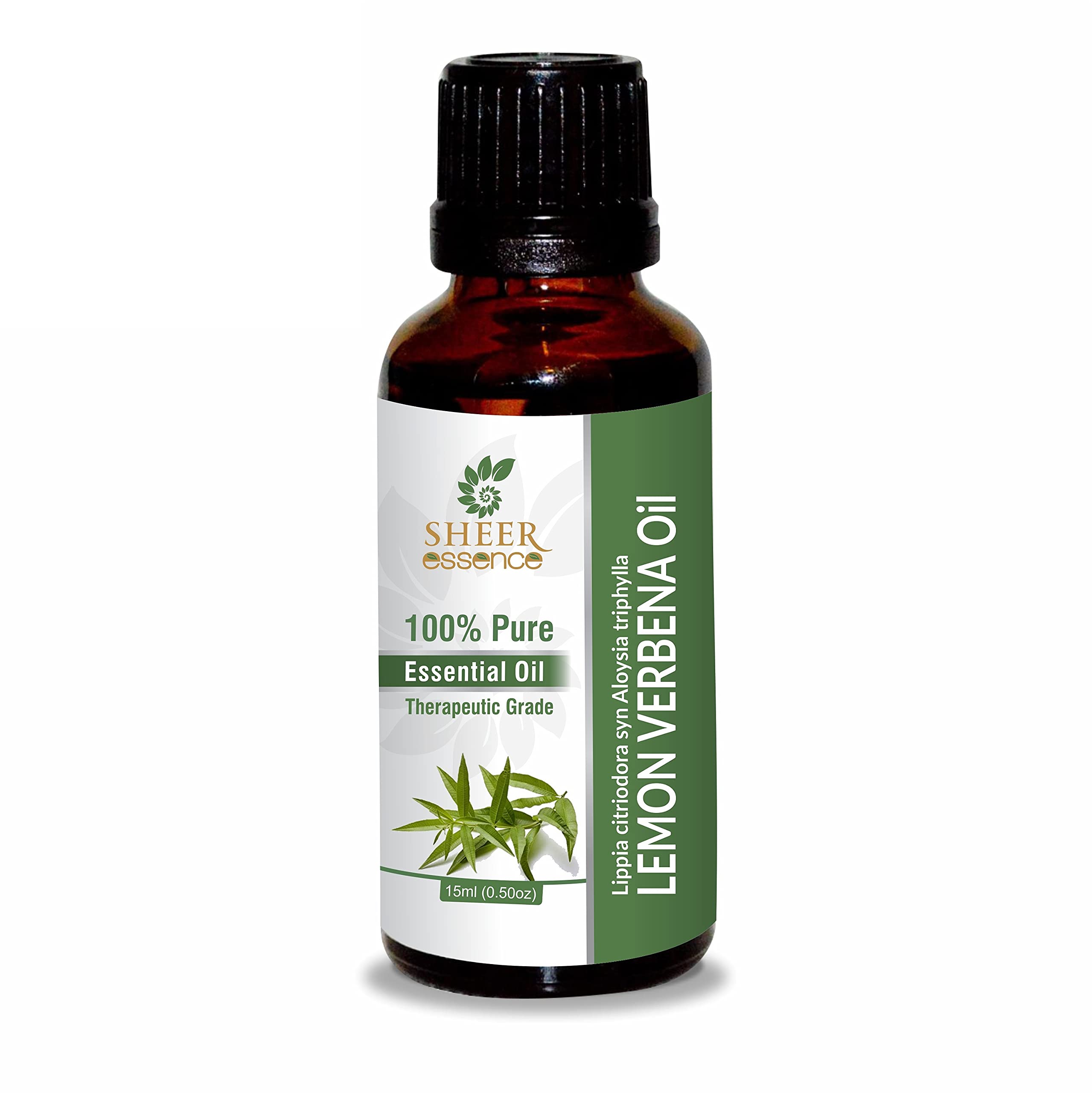 Sheer Essence Lemon Verbena Oil 15 ML | 100% Pure, Therapeutic Grade