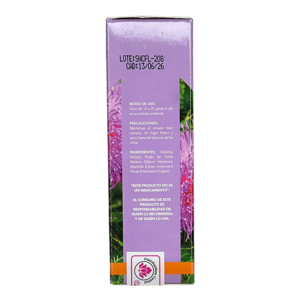 Sheló NABEL Milk Thistle & Artichoke Drops — Herbal Liquid Extract, 1 fl oz