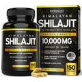 Shilajit Capsules 1000mg – 75 Day Supply, 85+ Minerals, Fulvic Acid, USA Made