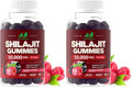 Shilajit Gummies 10,000mg – Maximum Strength Raspberry (Gluten-Free, Non-GMO)