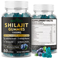 Shilajit Gummies – Sugar-Free, 60 Gummies | 85+ Minerals & Fulvic Acid