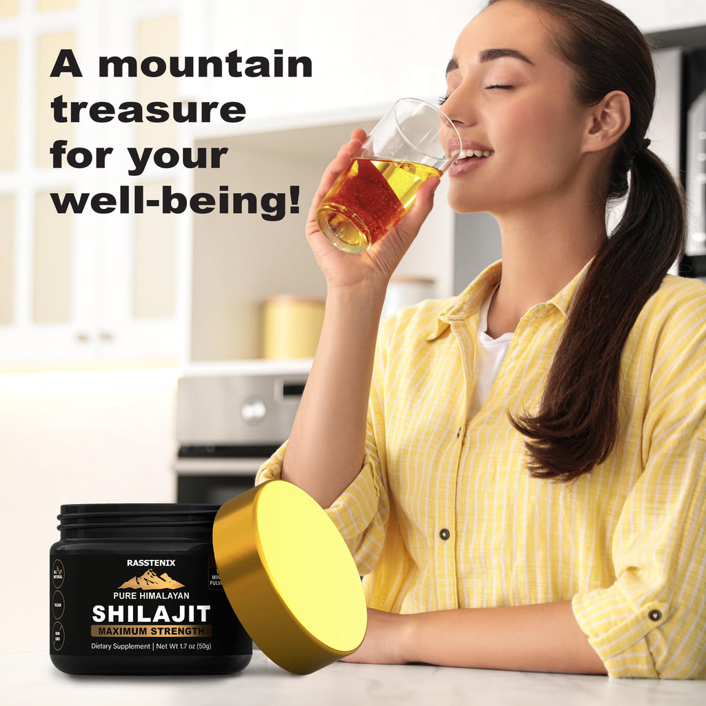 Shilajit Resin – Himalayan Organic Shilajit, 85+ Minerals, Energy & Immunity