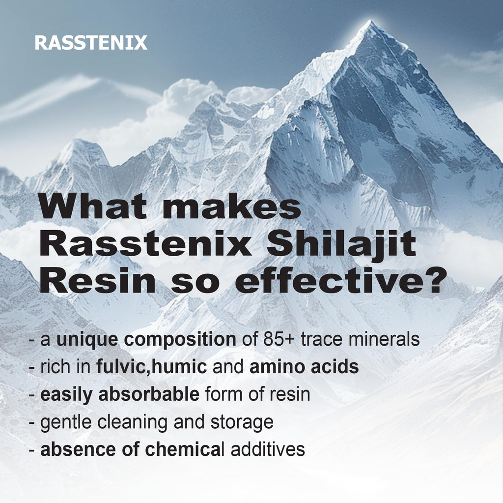 Shilajit Resin – Himalayan Organic Shilajit, 85+ Minerals, Energy & Immunity