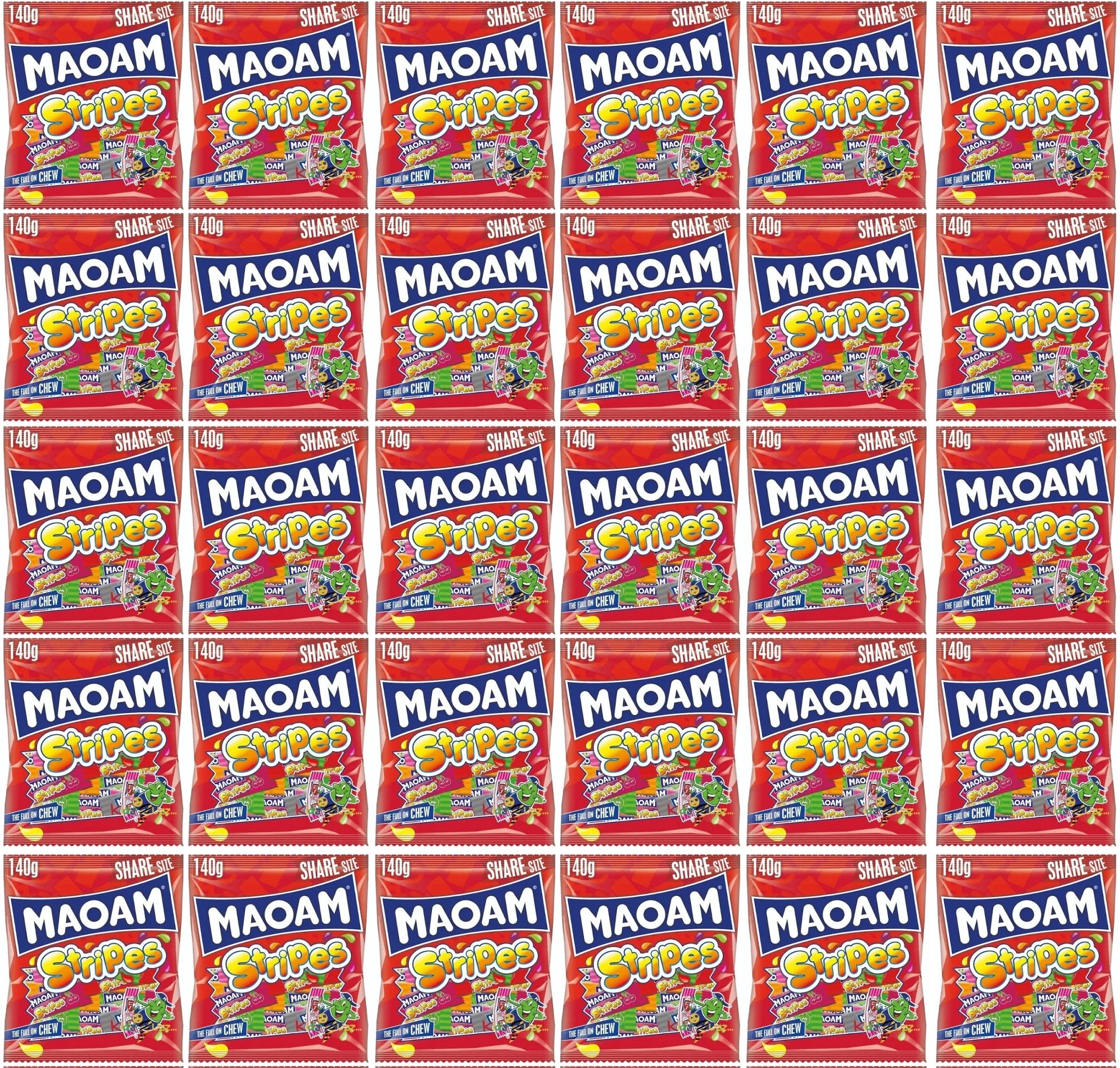 30 x Maoam Stripes 140G