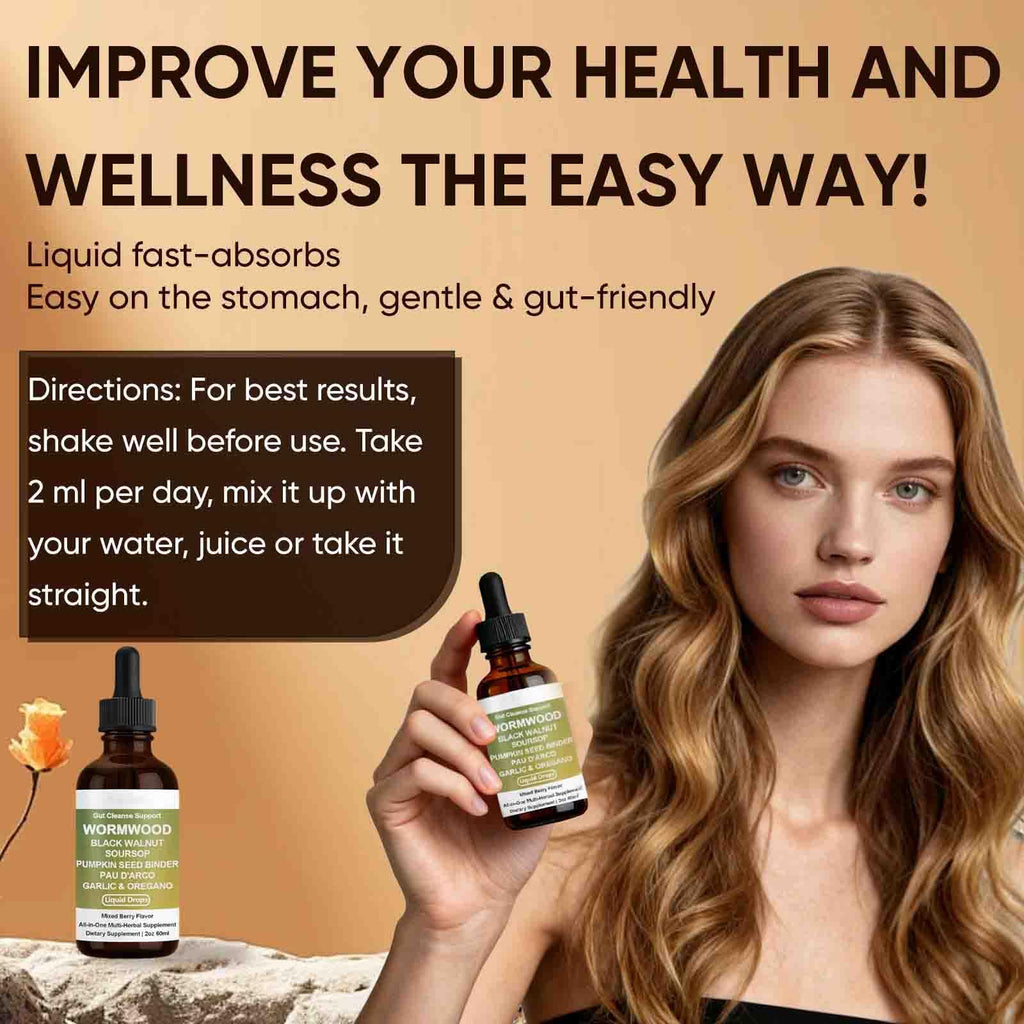 Shwfhi Orame Wormwood Gut Cleanse Drops – Digestive Health & Energy