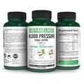 Traditional Siberian Herbal - Siberian Green Blood Cardio Pressure Support (60 Capsules) | Garlic, Hawthorn, Hibiscus