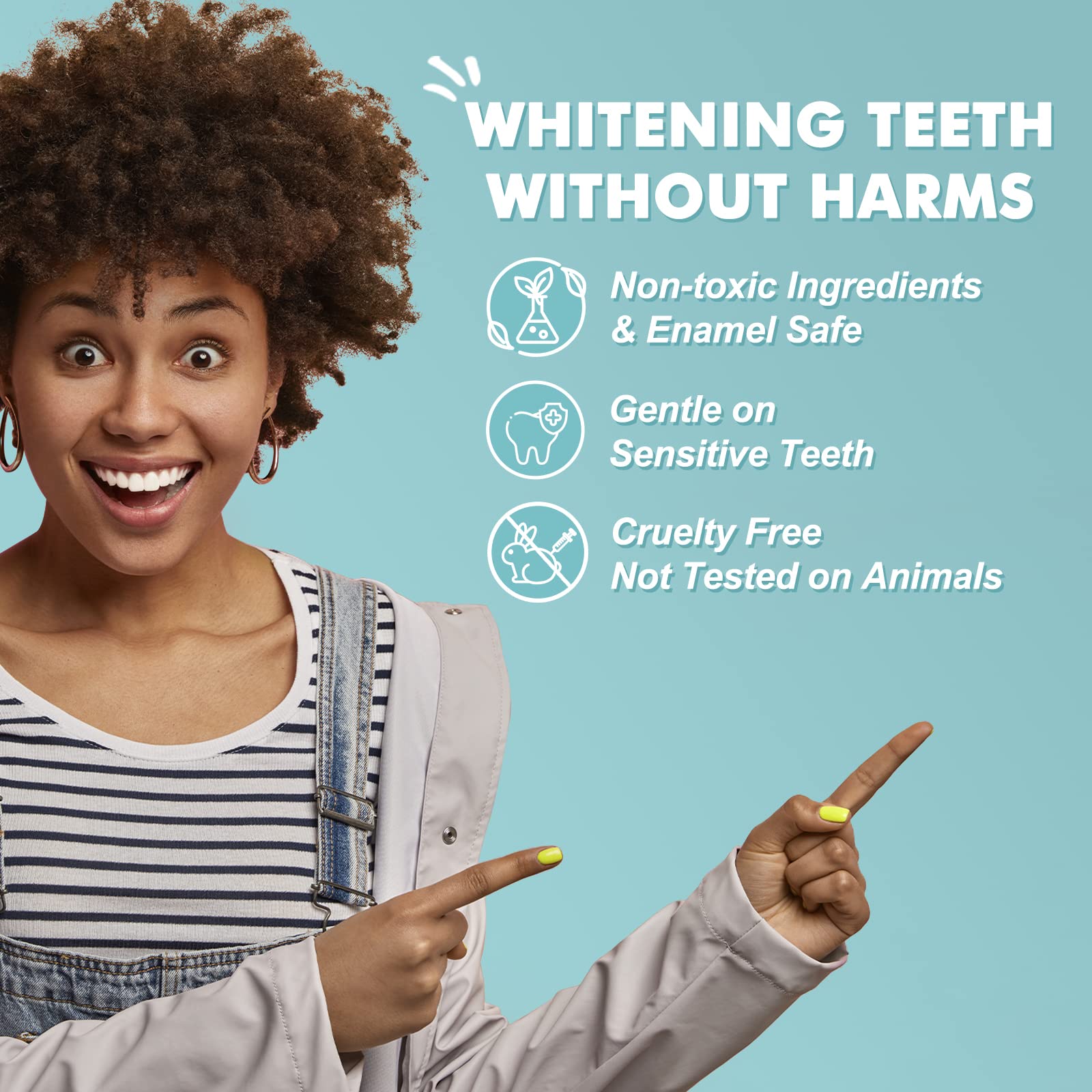 Sierra Clean Teeth Whitening Strips – Enamel Safe & Sensitivity Free