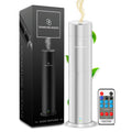 Signature Scents Luxury Waterless Diffuser – Bluetooth Control, 1000 sq ft (Silver)