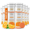 SIGNIFY NATURE Vitamin C 1000mg + Zinc - Effervescent Tablets (80CT) Sugar-Free & Vegan