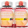 Sijigood Cortisol Gummies 2-Pack – Ashwagandha, Magnesium & L-Theanine (Mixed Berry, 120ct)