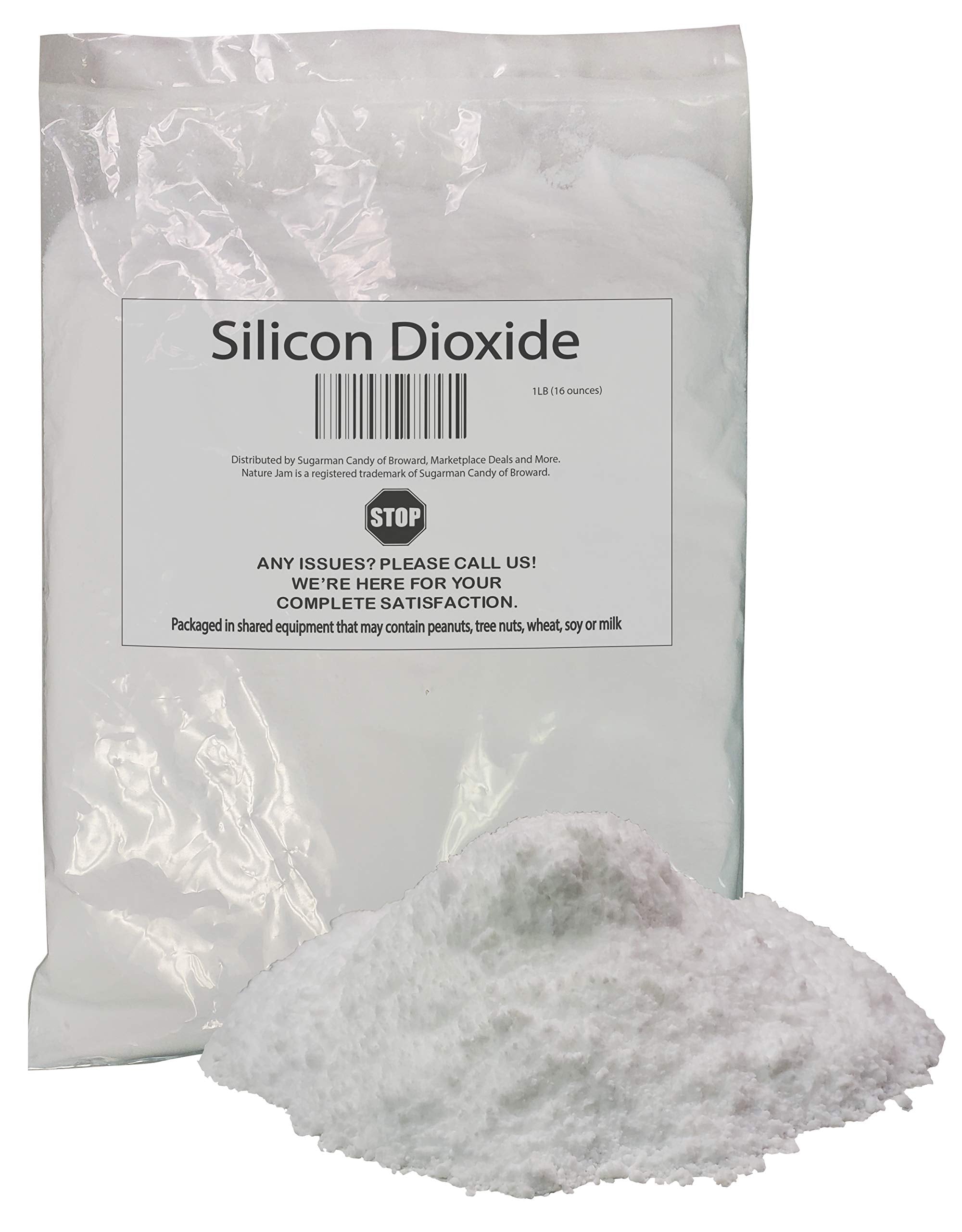 Silicon Dioxide 1 Pound – Silica Powder | Anti-Caking Agent