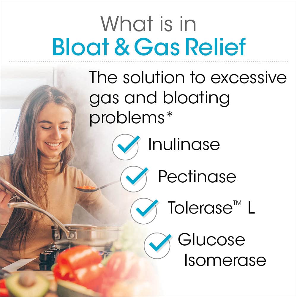 Silver Fern Bloat & Gas Relief Digestive Enzyme Blend — 30 Servings | FODMAP & Bloating Support