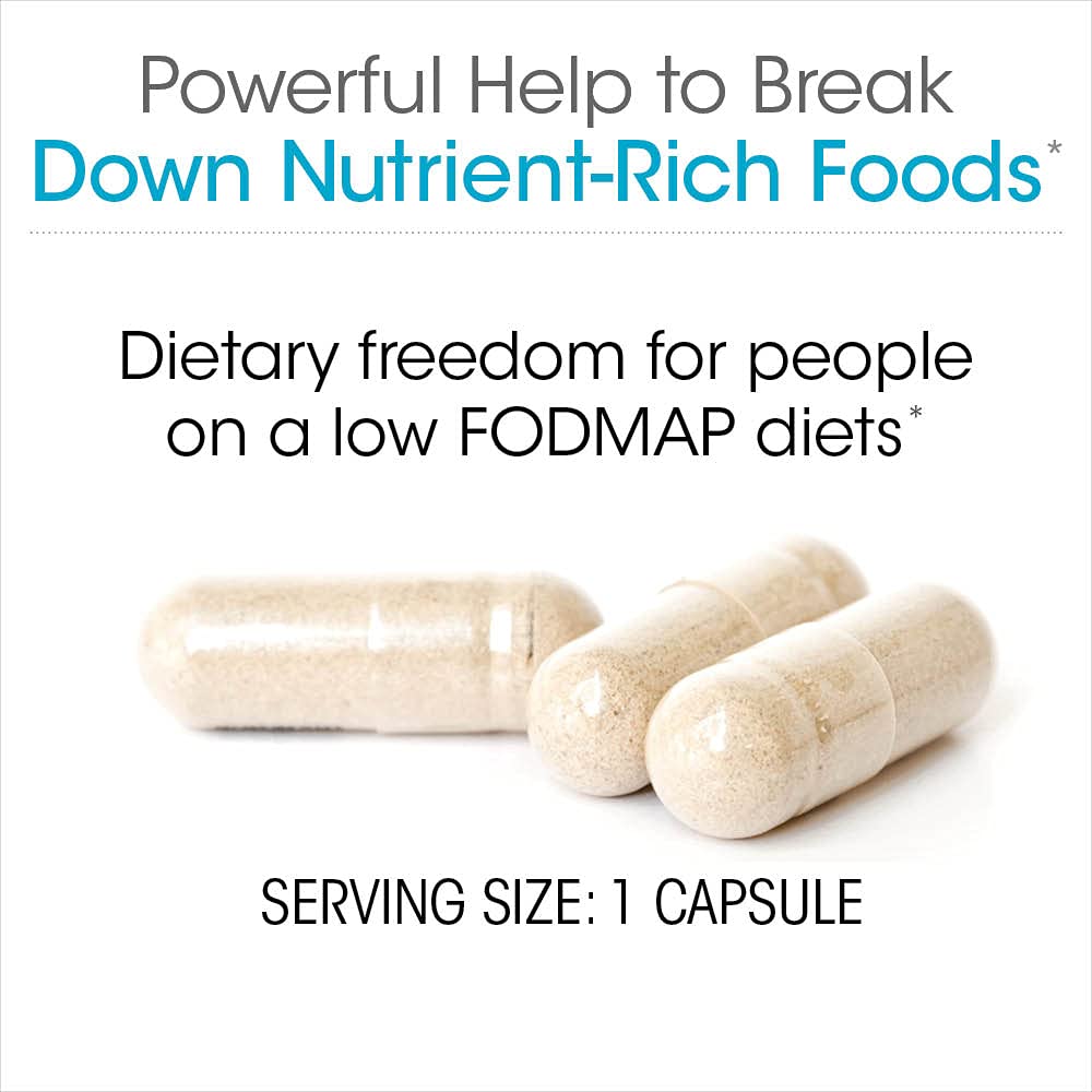 Silver Fern Bloat & Gas Relief Digestive Enzyme Blend — 30 Servings | FODMAP & Bloating Support