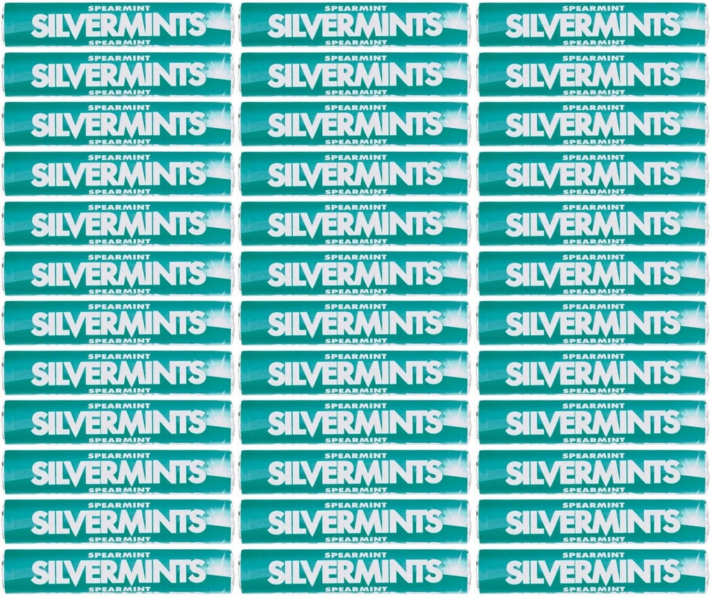 36 x Silvermints Spearmint Flavoured Sweets 30G