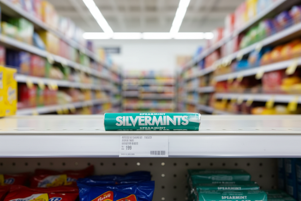 36 x Silvermints Spearmint Flavoured Sweets 30G
