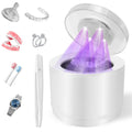 Simfree Ultrasonic Retainer Cleaner - 45kHz, 4 Modes, 200ml, Digital Timer