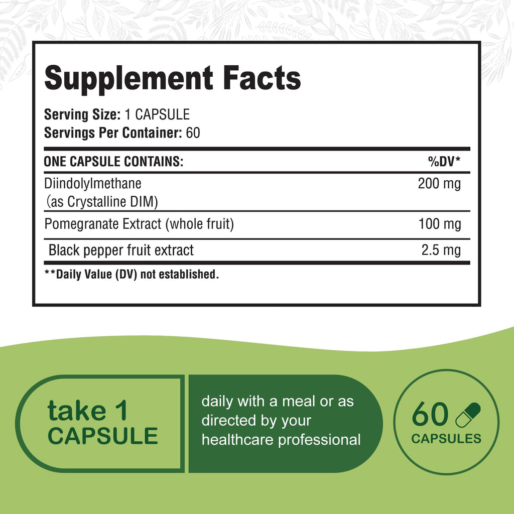 Simlike Nutraceuticals DIM Hormone + Detox - 60 Capsules