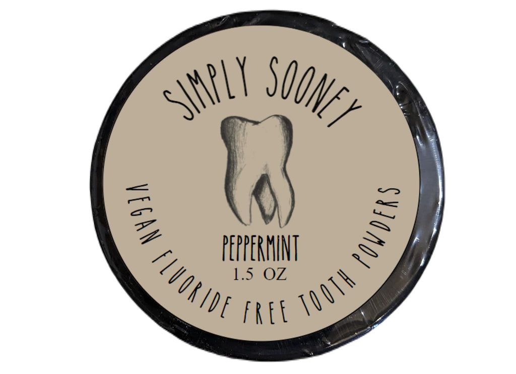 Simply Sooney Fluoride-Free Remineralizing Toothpaste Powder – Vegan Gluten-Free 1.5oz