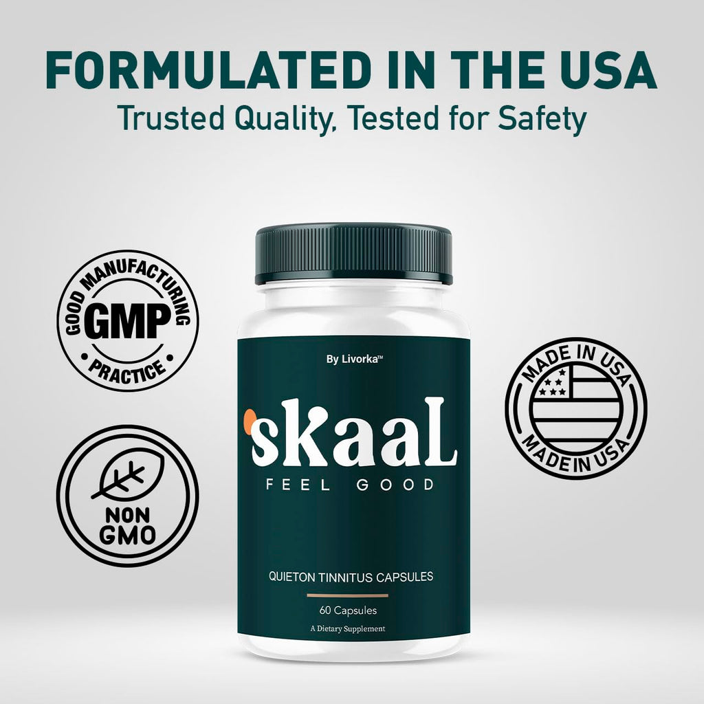 (3 Pack) Skaal Capsules – Tinnitus Support & Wellness