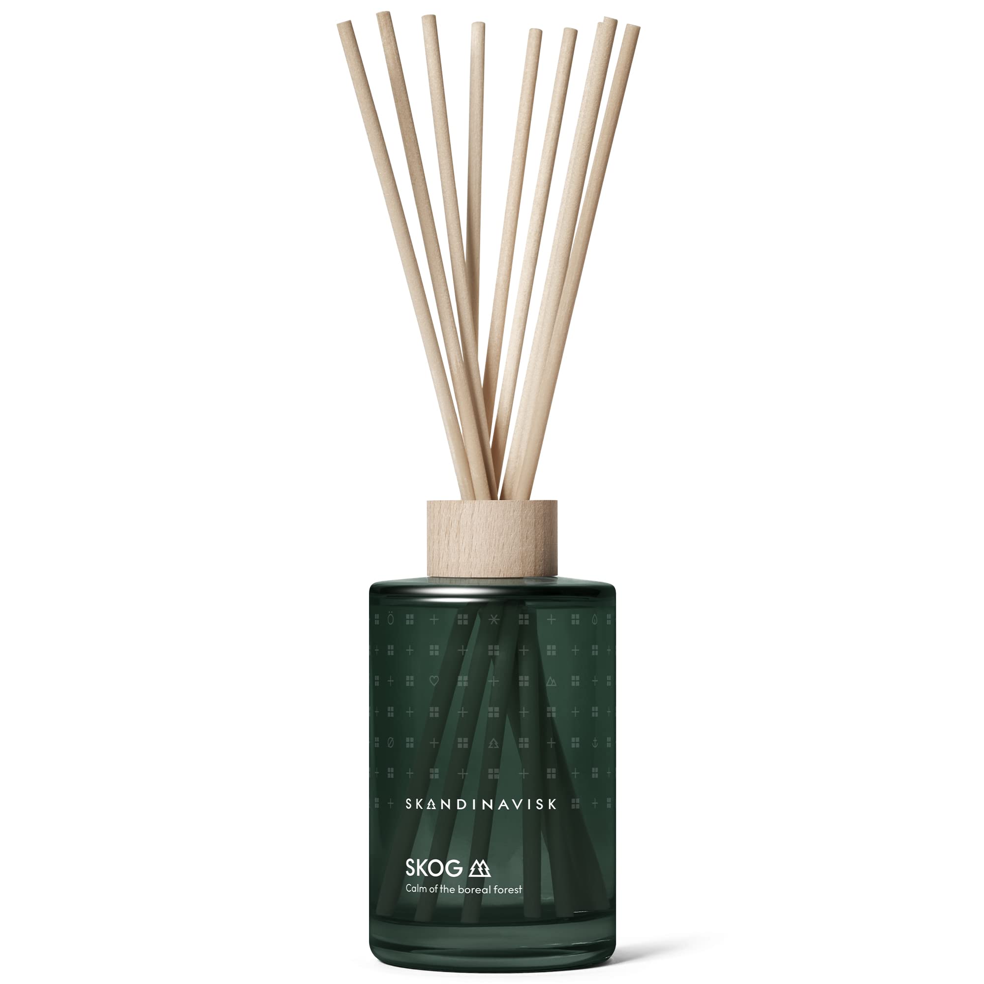 Skandinavisk Skog Forest Diffuser – 8 Reeds, 3 Months, Pine & Birch 6.75 fl oz