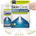 Skin Clinic Freeze 'n Clear Advanced Wart Remover — USA-Made Cryo-Freeze Kit with 12 Precision-Tip Applicators | FDA-Cleared