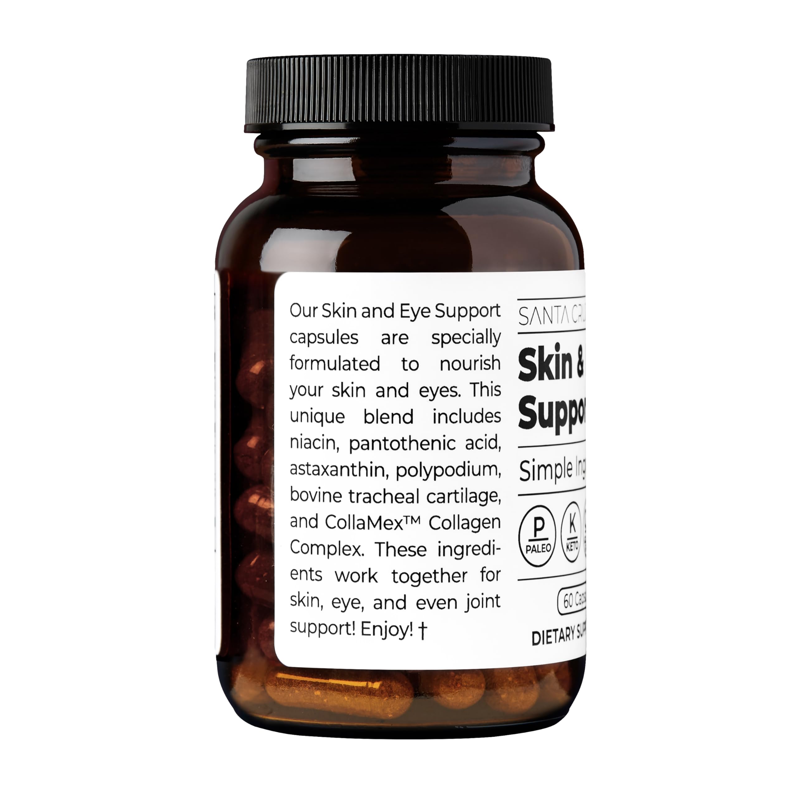 Skin & Eye Supplement – Supports Healthy Skin & Vision