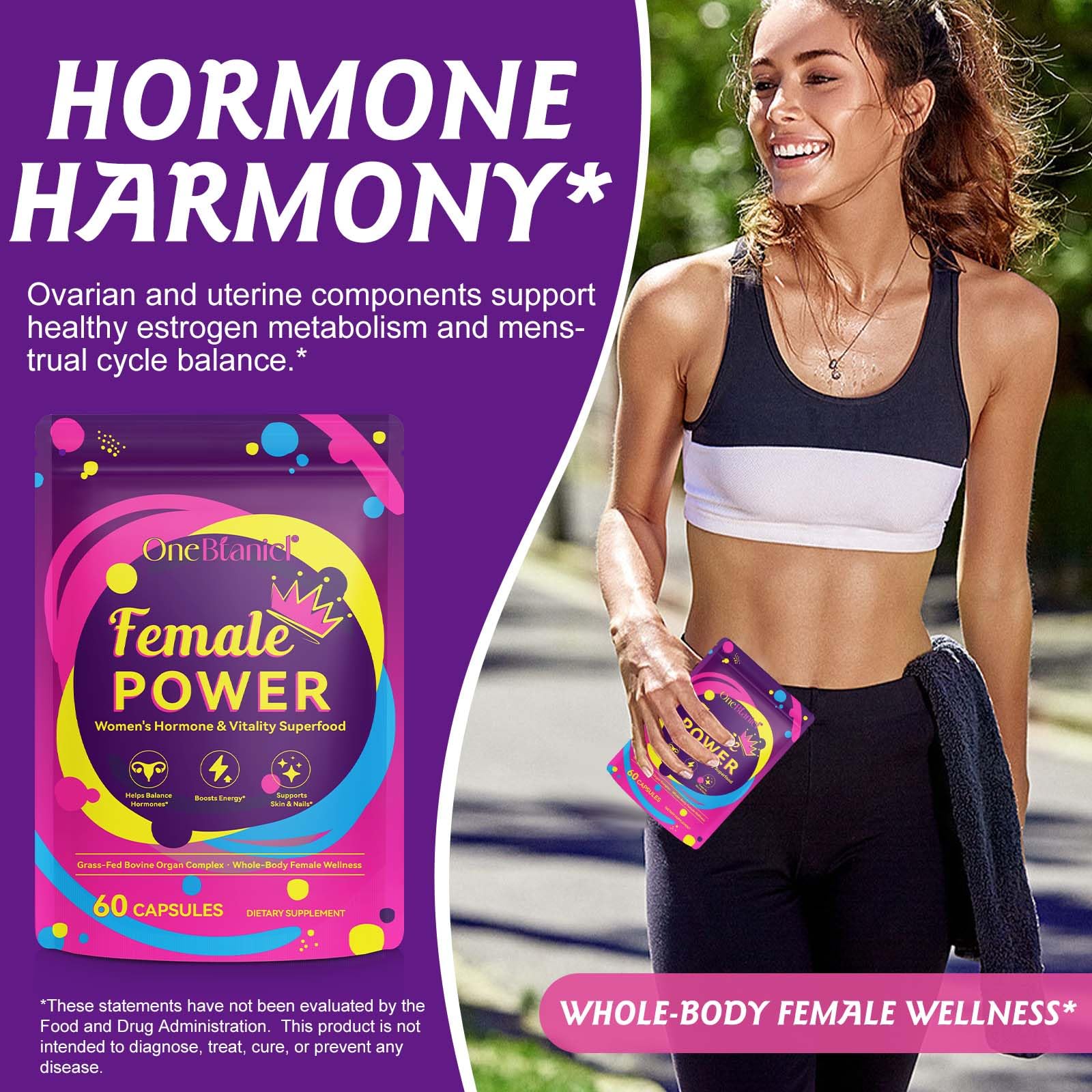 Beef Organ Supplement for Women | Grass-Fed Bovine Organ Complex
