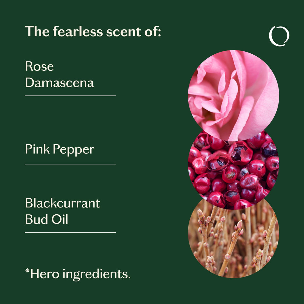 Livedrops 24/7 Confident Essential Oil Blend 10ml – Rose Damascena, Pink Pepper & Blackcurrant Bud